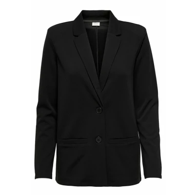 Image of JDY Louisville Catia LS JRS NOOS Blazer, Women&#039;s, Size: Large, Black