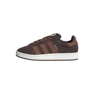 Image of adidas Originals Campus 00S Skate shoes, Size: 8, Dark brown/preloved brown/footwear white Suede