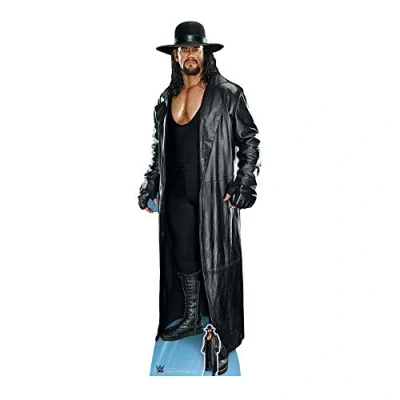 Image of STAR CUTOUTS LTD SC1240 Undertaker Legend Trademark Hat And Coat, Cardboard, multicolour, 194 x 67 cm