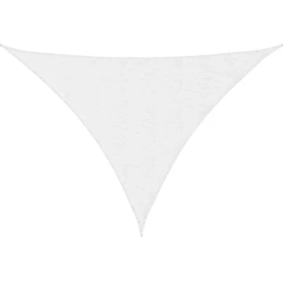 Image of vidaXL Sunshade Sail Oxford Fabric Triangular 3x4x5 m White