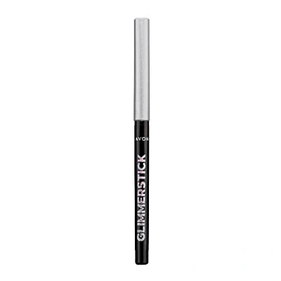 Image of Avon Glimmerstick Diamonds Shimmery Waterproof Eyeliner Silver Lights With Vitamin E 0.28g