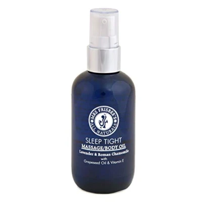 Image of Sleep Tight Massage Oil with Lavender and Chamomile Pure Essential Oils, Cold Pressed Oils Vitamin E/Handmade/Natural/Vegan (100ml)