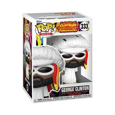 Image of Funko POP! Rocks: George Clinton Collectable Vinyl Figure Gift Idea Official Merchandise Toys for Kids &amp; Adults Music Fans Model Collectors and Display
