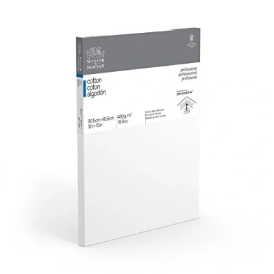 Image of Winsor &amp; Newton 12 x 16 Inch Professional Cotton Traditional Canvas Single unit