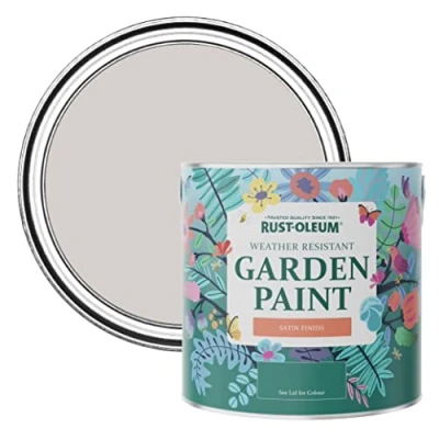 Image of Rust Oleum Purple Mould Resistant Garden Paint In Satin Finish Babushka 2.5L