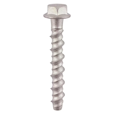 Image of 8x TIMCO Masonry Bolts Hex Flange Exterior Silver MF650PRE Pack of 4
