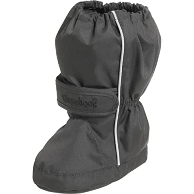 Image of Playshoes Unisex Kid&#039;s Warm Lining Thermo Snow Bootie Winter Boots, Black (Schwarz 20), 1 UK Child