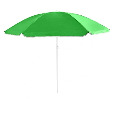 Image of Out There! Green 1.6m Garden Parasol Umbrella Sun Shade with Adjustable Height Tilt Function and UPF40+ Protection