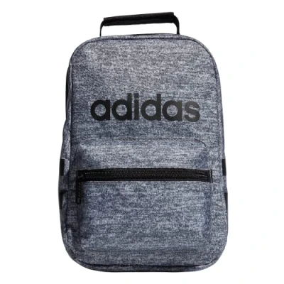 Image of adidas 976475 Santiago Insulated Lunch Bag (6.5l), Polyester, Jersey Onix Grey/Black