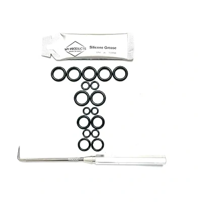 Image of WY Kranzle Pressure Washer O Ring Rubber Seals Including Silicone Grease &amp; Removal Tool, Fits Lance/Nozzle