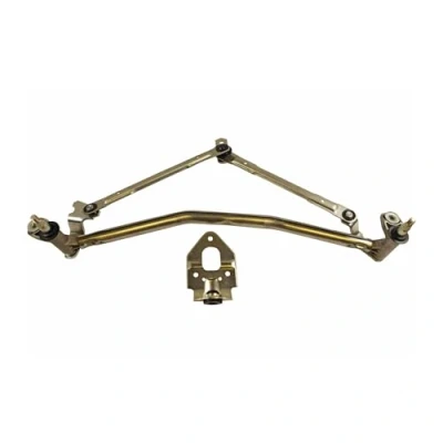 Image of 6Q0955325, 6Q1955601B, 6Q1955603A Wiper Linkage VAICO V10 1617 for left hand drive vehicles Front Original Quality VOLKSWAGEN: Polo IV Hatchback