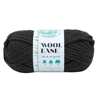Image of Lion Brand Yarn Company Yarn, Acrylic, Black Walnut