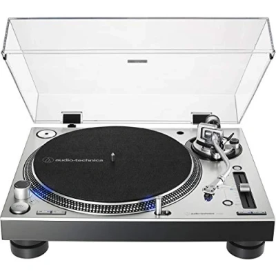 Image of Audio Technica AT LP140XP Professional Direct Drive Manual Turntable Silver