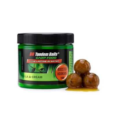 Image of Tandem Baits Carp Food Boosted Hookers Vanilla &amp; Cream Fishing Hookbaits Bait Accessories for Monster Fish 18mm 300g