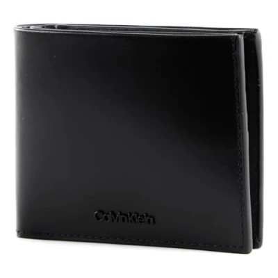 Image of Calvin Klein CK Median Bifold 5CC W/Coin, Black, One Size
