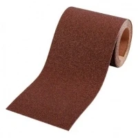 Image of kwb Sanding Roll 5 M X 93 Mm Made of Corundum with Grit 80, High Quality Synthetic Resin Bonding and Reinforced Paper Backing for Coarse Wood Metal