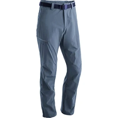 Image of maier sports Men&#039;s Nil Hiking Trousers, Night Sky/Cornhusk, 54 (EU)