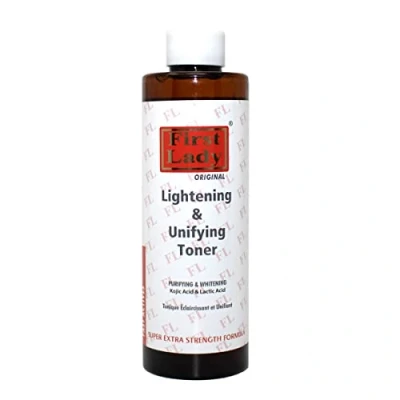 Image of First Lady Original Skin Lightening &amp; Unifying Face Toner 200ml with kojic Acid lactic