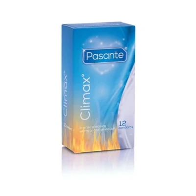 Image of Pasante Warming &amp; Cooling (Climax) Condoms Pack of 12