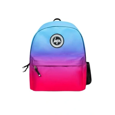 Image of hype BAGS Fuchsia Fade Polyester Unisex Backpacks in Pink Size: One Size
