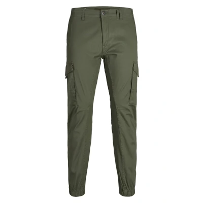 Image of Jack &amp; Jones Junior Cargo trousers for kids, Size: 11y, Olive night