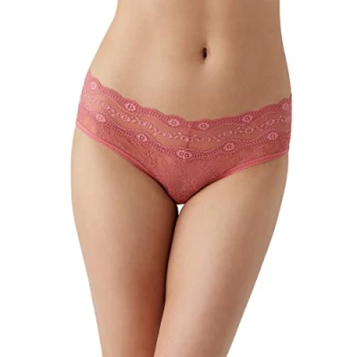 Image of b.tempt&#039;d Women&#039;s Lace Kiss Hipster Panty, Slate Rose, S