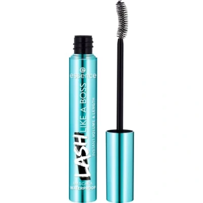 Image of Essence LASH Like A BOSS Instant Volume &amp; Length Mascara Waterproof, Black, Volume, Extending, Waving, Intensive, Water Resistant, Vegan, Without Perfume (10ml)