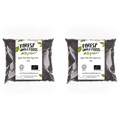 Image of Forest Whole Foods Organic Black Peppercorns (500g)