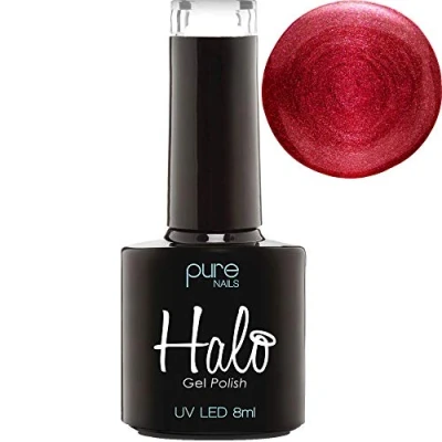 Image of Halo Gel Polish 8ml Phoenix. UV/LED Nail Polish, Long Lasting &amp; Easy To Apply. Soak Off Art Colours For Manicure Pedicure. Professional Home Use.