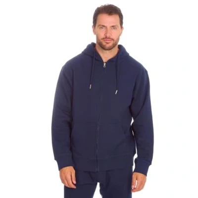 Image of Undercover Mens Zip Hoodie 21A1524 Navy XL