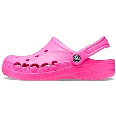 Image of Crocs Unisex Children&#039;s Baya Clog T, Electric Pink, 5/6 UK