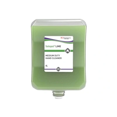 Image of Deb Lime Corn Granule Scrub Refill, 4Ltr