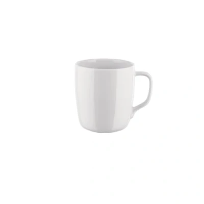 Image of Alessi Itsumo NF07/89 Designer Mug, Everyday Use, Minimalist Aesthetic, in White Porcelain, 30 cl