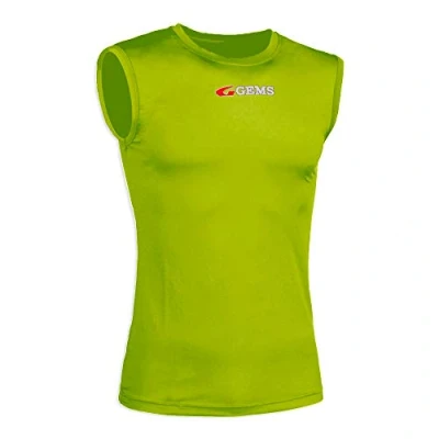 Image of GEMS FLUORESCENT YELLOW EPSILON THERMAL TANK TOP