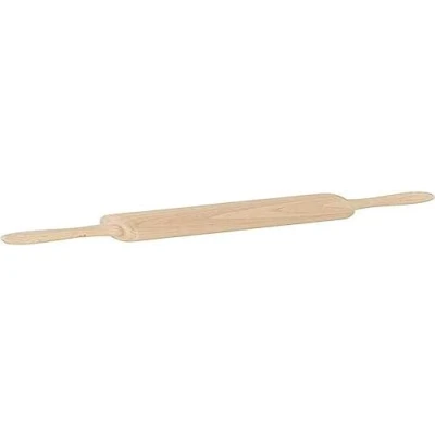 Image of Chef Aid Beechwood Revolving 40cm Long Rolling Pin with 9 cm Handles