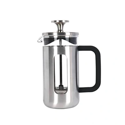 Image of La Cafetiere Pisa 3 Cup Brushed Chrome