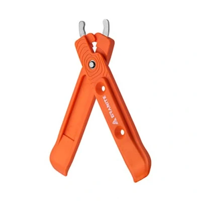Image of Granite Talon Bike Tyre Levers with Bicycle Chain Master Link Pliers Function, Quick Removing Tools, Tool Kit for Mountain Bike, Road BMX (Orange)