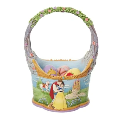 Image of Disney Traditions Snow White Basket Figurine