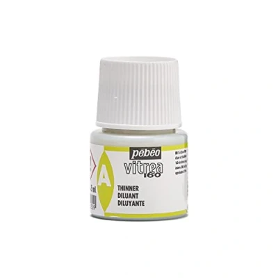 Image of Pebeo Transparent Glass Paint Vitrea 160C Thinner 45 ML