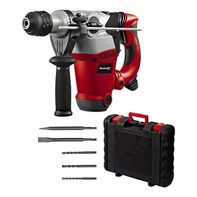 Image of Einhell RT RH 32 Rotary Hammer Drill SDS Plus 3 in 1 Drilling / Pneumatic Impact Chiselling 1250W, 3.5 Joule Force, Electronic Speed Control