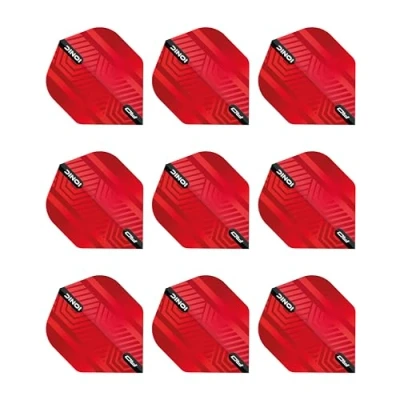 Image of Red DRAGON Hardcore Ionic Dart Flights 3 sets Per Pack (9 in total)