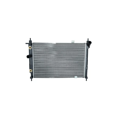 Image of 1300111, 1300132, 1302111, 52456308, 52456309 Engine radiator NRF 514647 Aluminium 540mm 378mm 34mm Mechanically jointed cooling fins