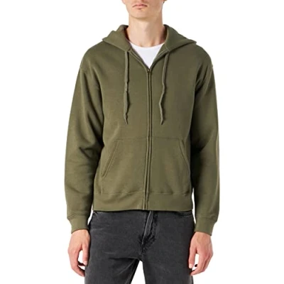 Image of Fruit Of The Loom Premium men&#039;s Sweatshirt in Green
