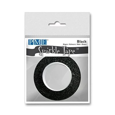 Image of PME Sparkle Tape Black,8 x 1 8 cm