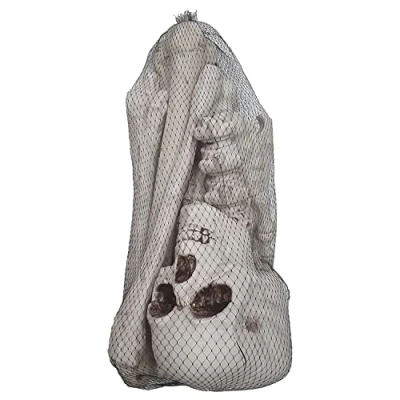 Image of Amscan 9907492 Halloween Bag of Bones Party Decoration Kit 11 Pieces