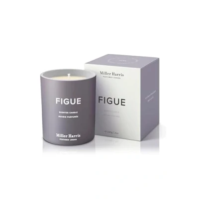 Image of Miller Harris Figue Scented Candle 220g Natural Wax Luxury Fragrant &amp; Earthy Fig Fragrance