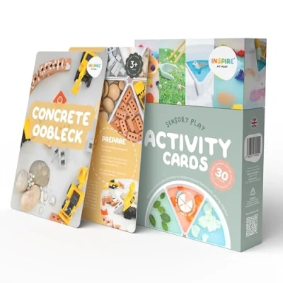 Image of Inspire My Play 30 x Sensory Activity Cards Inspiration for Creative Activities Learning