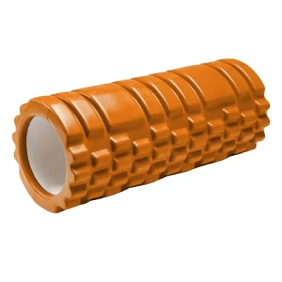 Image of Foam Roller for Deep Tissue Muscle Massage Fitness Gym Physio Legs, Back and Arms Trigger Point Muscles Therapy Lightweight 33x14cm (Orange)