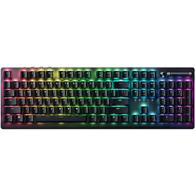 Image of Razer DeathAdder V2 Pro with Charging Dock Ergonomic Wireless Gaming Mouse (HyperSpeed Wireless, 2nd Gen Optical Switches, Focus + 20K Sensor, Speedflex Cable, 88g Form) Black