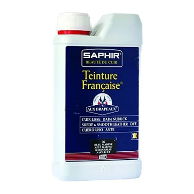 Image of Saphir French Liquid Leather Dye Dark Brown 500 ml